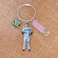 阪神タイガース 中野拓夢 アクリルキーホルダー