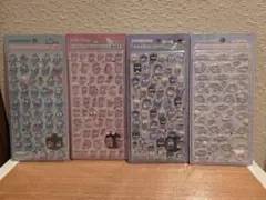 【新品】サンリオ　ボンボンドロップシール　ミニ　正規品　はぴだんぶい　４シート