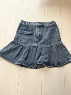 SHEIN デニムフリルスカート 150