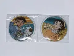 名探偵コナン　USJ ユニバ　缶バッジ　服部平次　遠山和葉