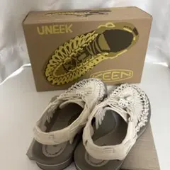 美品】KEEN UNEEK WK STAR WHITE レディース 24CM - メルカリ
