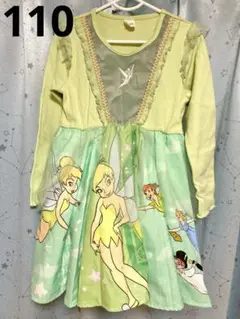 リトシー littc ディズニー ピーターパン ティンカーベル ワンピース 仮装