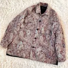 HARE ゴブラン織ジャケット L相当 花柄 ジャカード アーカイブ調 ピンク系
