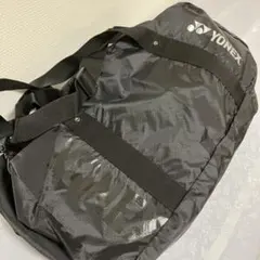 新品未使用★YONEX黒スクエアバッグ★ヨネックスラケットバッグ★ボストンバッグ