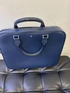 未使用級✨MONTBLANC 2way ビジネスバッグ ブルー メンズ レザー Yahoo!オークション - Mont Blanc モンブラン メンズ ビジネスバッグ