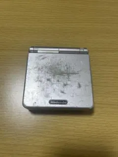 【ジャンク品】ゲームボーイアドバンスSP シルバー