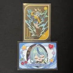 にじさんじ 8th OS特典クリアカード&にじさんじチップスカード 珠乃井ナナ