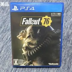 【美品】PS4 Fallout 76 オンライン専用