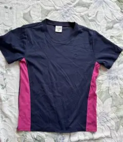イグニオ　IGNIO ネイビー/ピンク 半袖Tシャツ 150 速乾性のサムネイル
