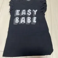 CHUBBYGANG キッズ Tシャツ ブラック Mのサムネイル