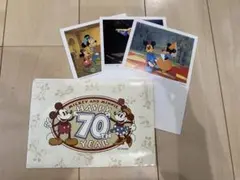 ミッキーとミニー 70周年記念ポストカードセット　ハガキセット　はがき