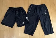 adidas ハーフパンツ　160㎝　2着