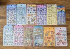 ボンボンドロップシール　うるちゅる　ウォーターシール　ぷくっとシール12点セット