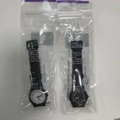 【新品】ファミリーマート 腕時計 白黒 2個セット