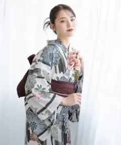 【SOUBIEN】新二部式 セパレート浴衣 3点セットのサムネイル
