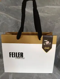 フェイラー★FEILER Ginza 70周年記念 ショップ袋　ショッパーのサムネイル