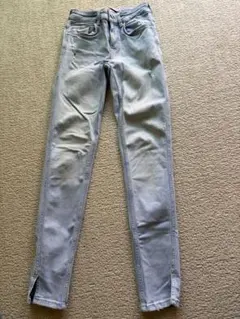 ZARA スキニーデニムパンツ ライトブルー