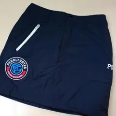 現行モデル パーリーゲイツ ハーフパンツ 3 S〜M相当 短パン ネイビー