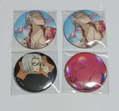 獄寺隼人 家庭教師ヒットマンREBORN リボーン 缶バッジ 4点セット 中国