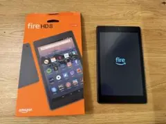 Fire HD 8 32GB 第8世代 &中古ケース&予備液晶フィルム