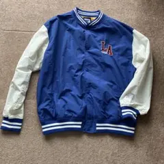 VISION STREET WEAR ナイロンジャンパーLAスタジャン　L