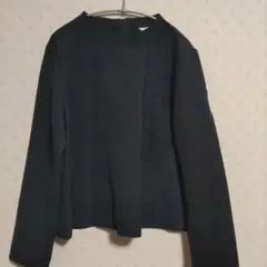 パート２BYJUNKOSHIMADA アシンメトリーレースデザイン 長袖トップス