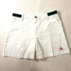 le coq sportif ゴルフ用ショートパンツ　ロゴ刺繍
