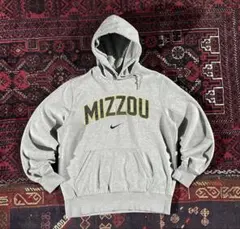 NIKE ナイキ カレッジロゴ プルオーバー パーカー グレー L