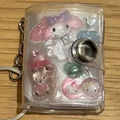 匿名発送　キーホルダー　ミニシール帳　ボンボンドロップシール　完成品