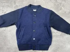 プティマイン　ブルゾン　上着　MA-1 アウター　80 ジャケット　裏起毛