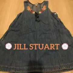 JILL STUART デニム ジャンバースカート 130