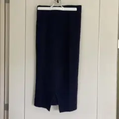 GU ダークネイビー タイトスカート S