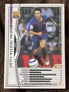 wccf アンドレス イニエスタ2004-2005 アンドレス・イニエスタ | WCCF カードデータ詳細