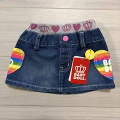BABY DOLL デニムスカート 90