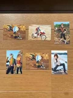 仮面ライダー トレーディングカード 6枚セット