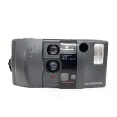 完動品◇極美品【青が綺麗に写る◇昭和レトロ】OLYMPUS AF-10 TWIN