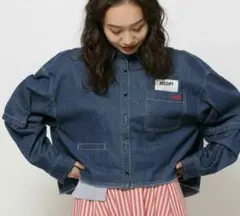 デニムシャツ 長袖 シャツ