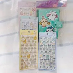 ちいかわ　ボンボンドロップ4種　シール帳バインダー　まとめ売り