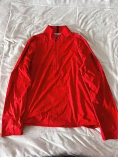 ラルフローレン　RLX 赤 ハーフジップ ナイロンジャケット