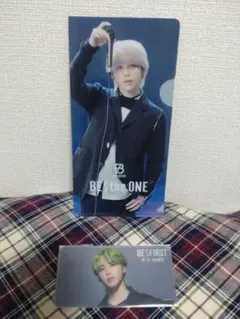 ビーファースト シュント チケットクリアファイル クリアしおり