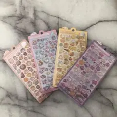 ボンボンドロップ　シール　it'sfun! 4枚セット　クーリア　正規品