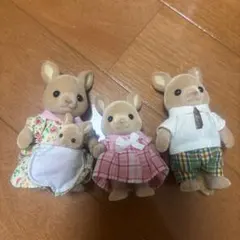 シルバニアファミリー カンガルー親子4体セット