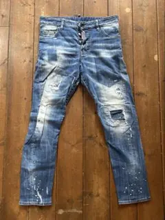 DSQUARED2 ダメージ加工デニムパンツ 44 - メルカリ