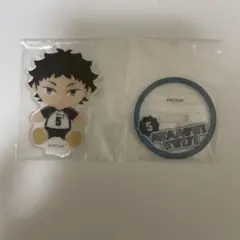 ハイキュー フリューくじ ぬいもっち Ｇ賞 アクリルスタンド 赤葦京治