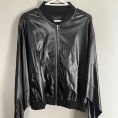 レザー ブルゾン M