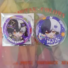 まぜ太 缶バッジ アクリルステッカー AMPTAK×COLORS 缶バッジ