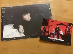 TXT なんばシティ パークス テヒョン ポストカード ステッカー