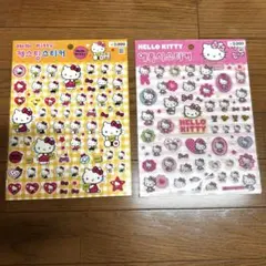 韓国限定　キティ　シール　セット
