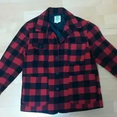 赤黒チェックのジャケット