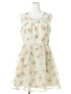 マーガレット オーガンジーワンピ